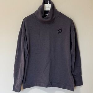 Peloton mock neck sweatshirt